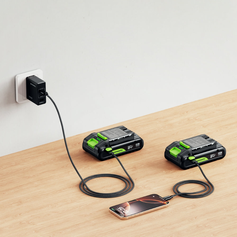 POWERALL 24V bezkontaktná turbo batéria USB-C 4Ah