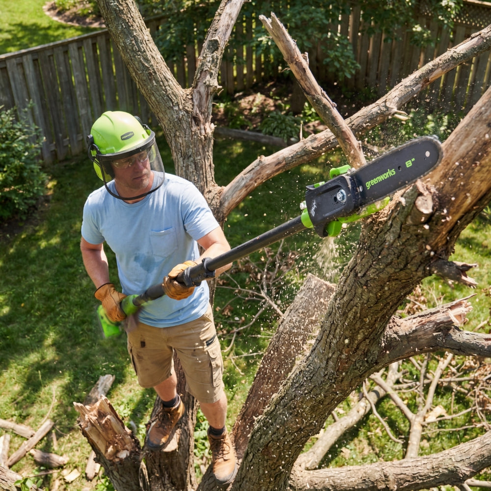 POWERALL 24V teleskopická tyčová píla 20cm - batéria 3Ah