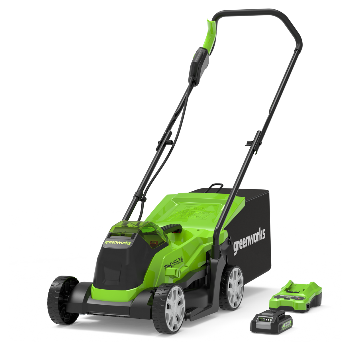 POWERALL 24V kosačka na trávu 33cm - batéria 2Ah