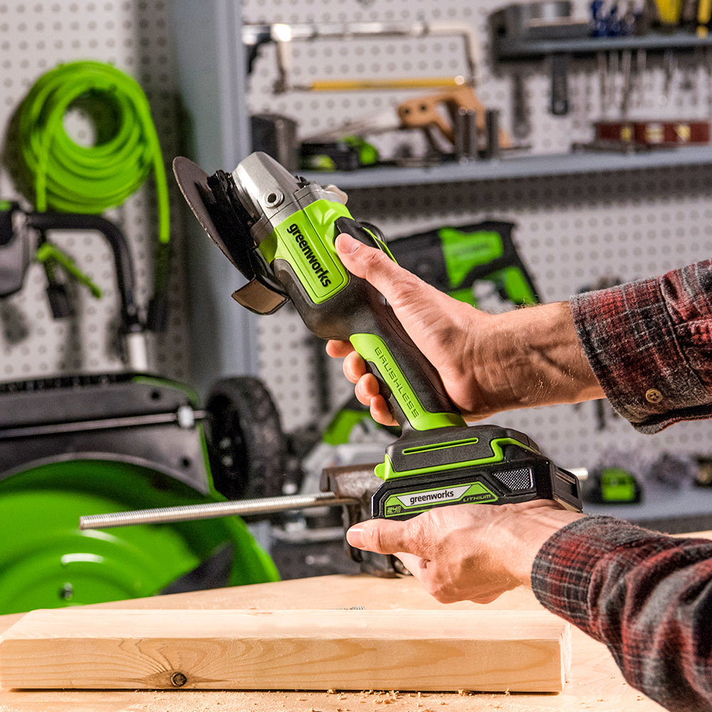 Uhlová brúska POWERALL 24V - 4Ah batéria