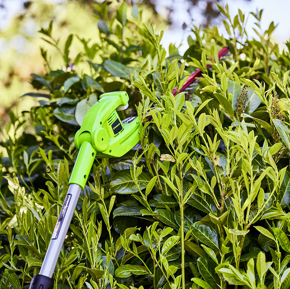 POWERALL 24V teleskopické nožnice na živý plot 51cm - iba náradie