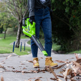 POWERALL 48V (24V x 2) Leaf Blower / Leaf Vacuum 322 km/h - tool only