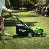 Súprava: kosačka na trávu 40V 41cm + nožnice na živý plot 61cm