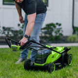 POWERALL 48V (24V x 2) kosačka na trávu 36cm - 2x 4Ah batéria