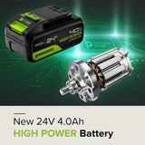 Vysokovýkonná batéria POWERALL 24 V, 4 Ah