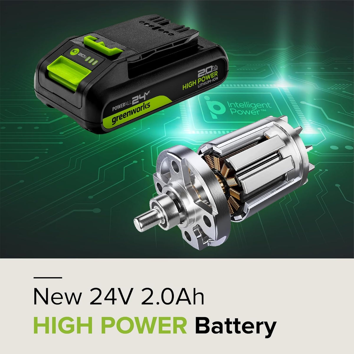 Vysokovýkonná batéria POWERALL 24 V, 2 Ah