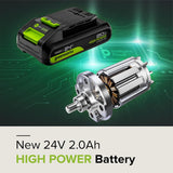 Vysokovýkonná batéria POWERALL 24 V, 2 Ah
