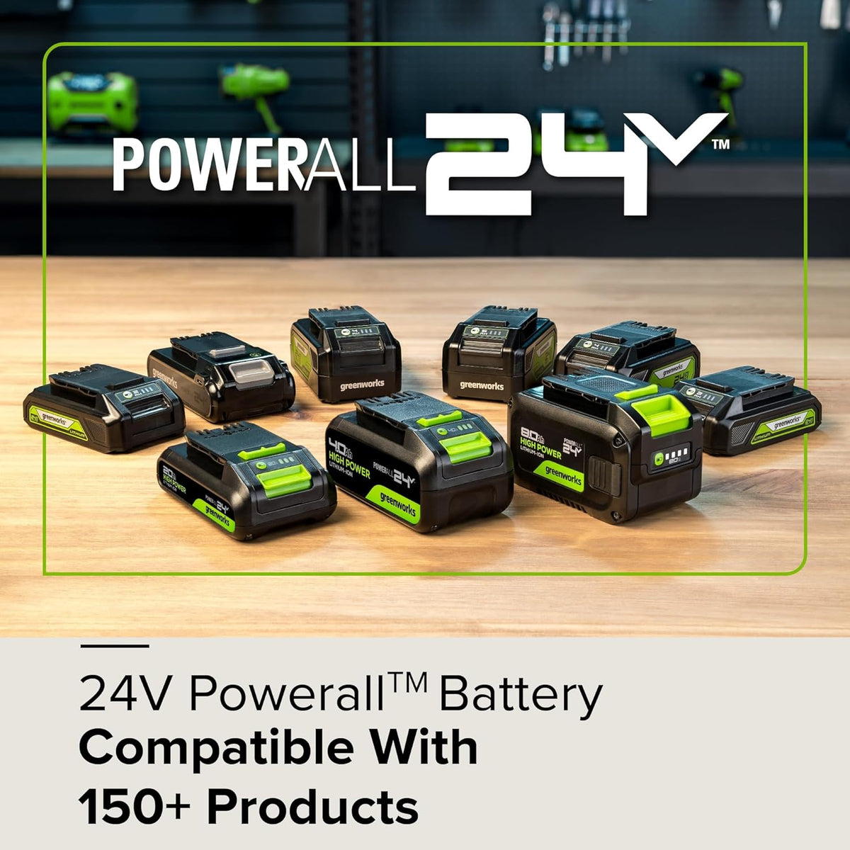 Vysokovýkonná batéria POWERALL 24 V, 2 Ah