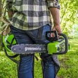 Reťazová píla 40 V, 35 cm, 1,5 kW - 4 Ah batéria