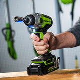 Rázový uťahovák POWERALL 24V 300Nm – len náradie