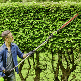 Teleskopické nožnice na živý plot 60 V 51 cm, 2. generácia - iba náradie