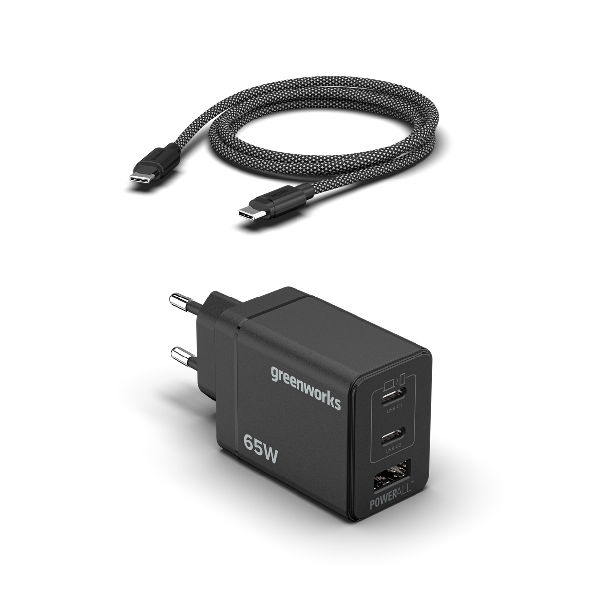 POWERALL 24V 65W USB-C nabíjačka + 100W USB-C kábel