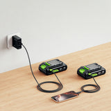 POWERALL 24 V 2x vysokovýkonná USB-C batéria 4 Ah