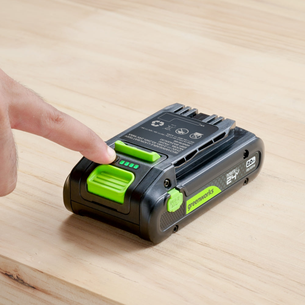 POWERALL 24 V štartovacia súprava, 2 Ah USB-C batéria + 65 W nabíjačka