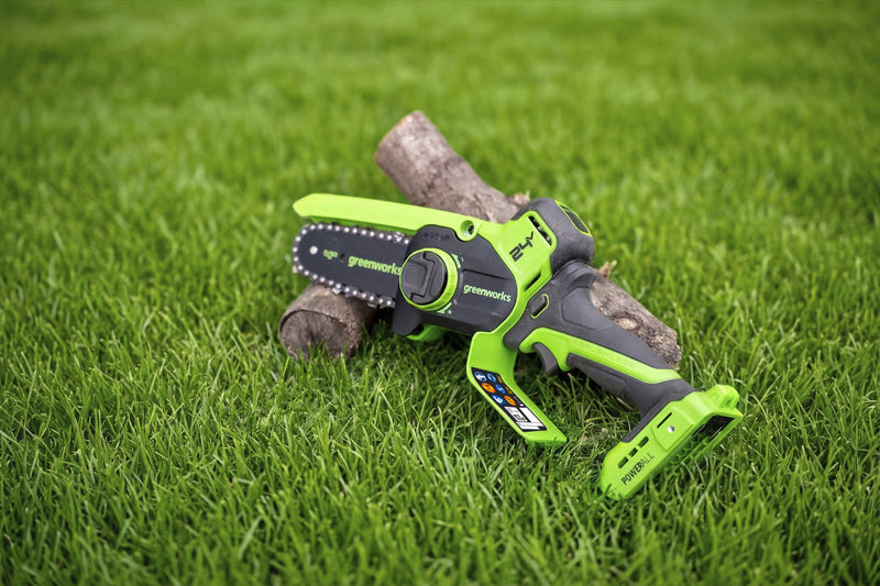 Mini reťazová píla POWERALL 24V 10cm Gen. II - iba náradie