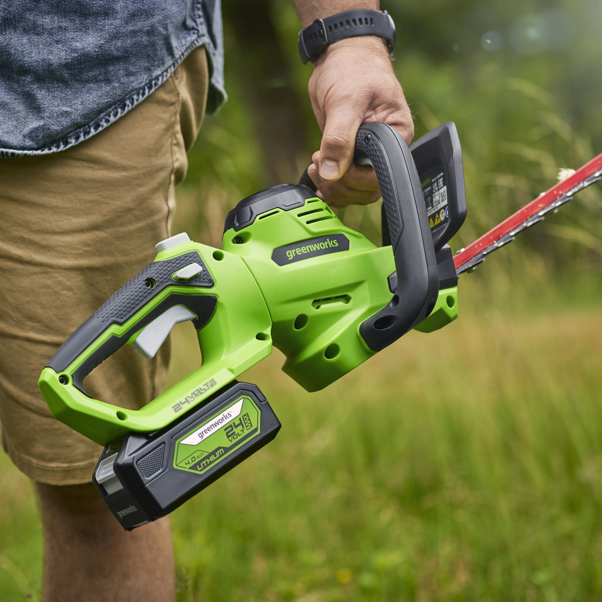 POWERALL 24 V nožnice na živý plot 56 cm - iba náradie