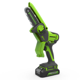 Mini reťazová píla POWERALL 24 V, 10 cm - 2 Ah batéria