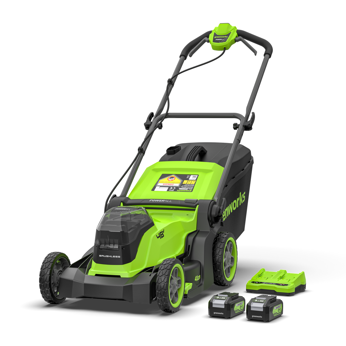 POWERALL 48V (24V x 2) kosačka 41cm - 2x batéria 4Ah