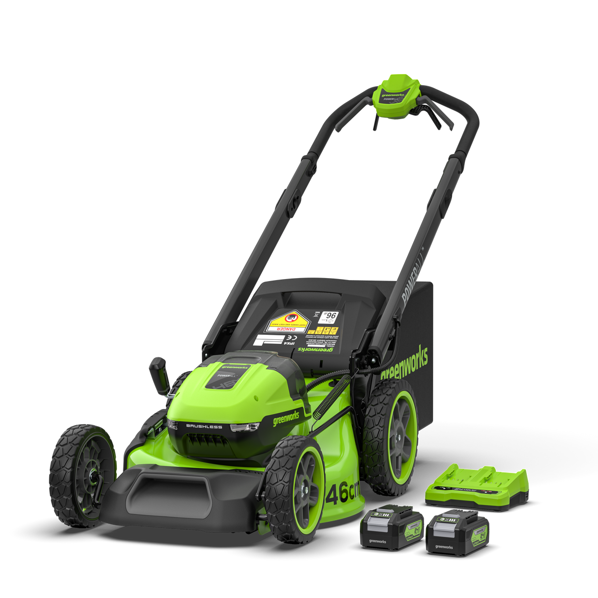 POWERALL 48V (24V x 2) kosačka 46cm SP Gen. II - 2x batéria 4Ah
