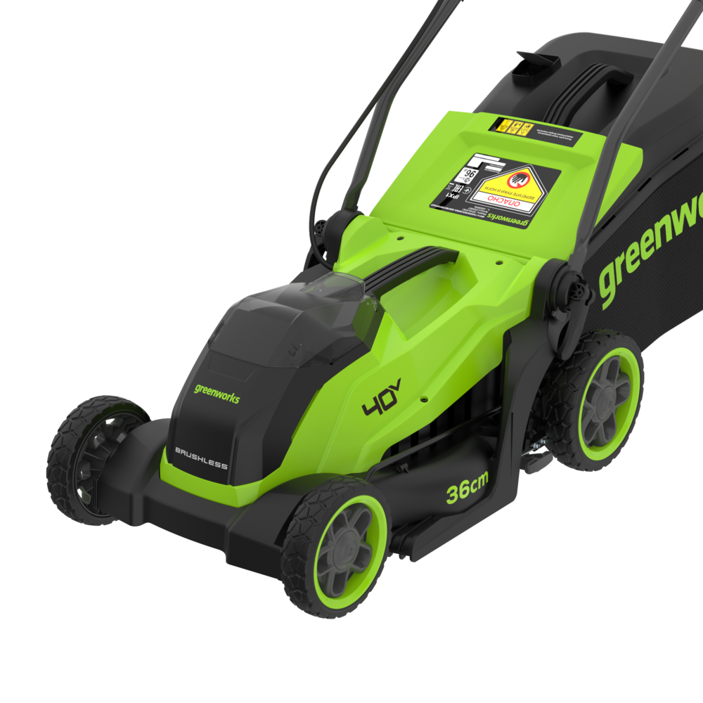 40 V kosačka na trávu 36 cm, 2. generácia - 4 Ah batéria