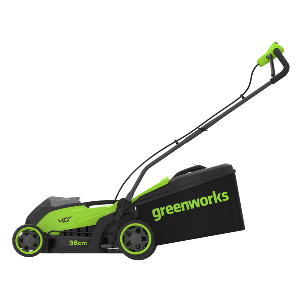 40 V kosačka na trávu 36 cm, 2. generácia - 4 Ah batéria