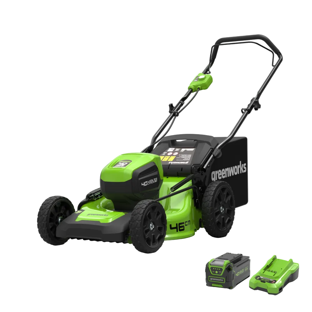40V kosačka na trávu 46cm - 4Ah batéria