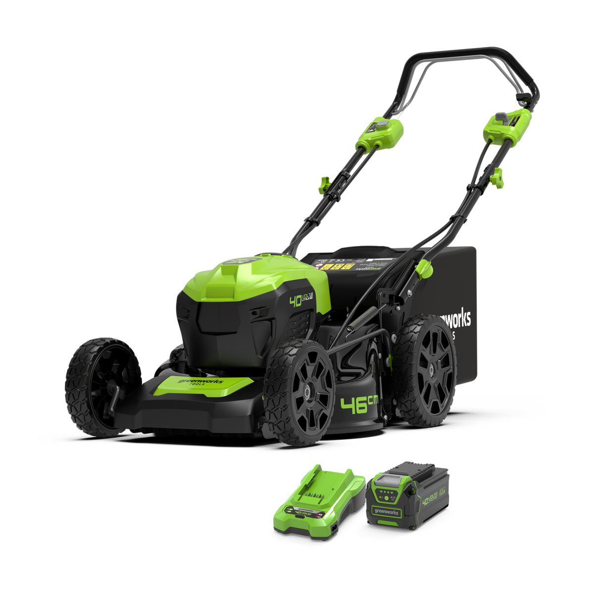 Kosačka na trávu 40V 46cm s pojazdom - batéria 4Ah
