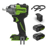POWERALL 24V PRO rázový uťahovač 550Nm - 2x 4Ah batéria