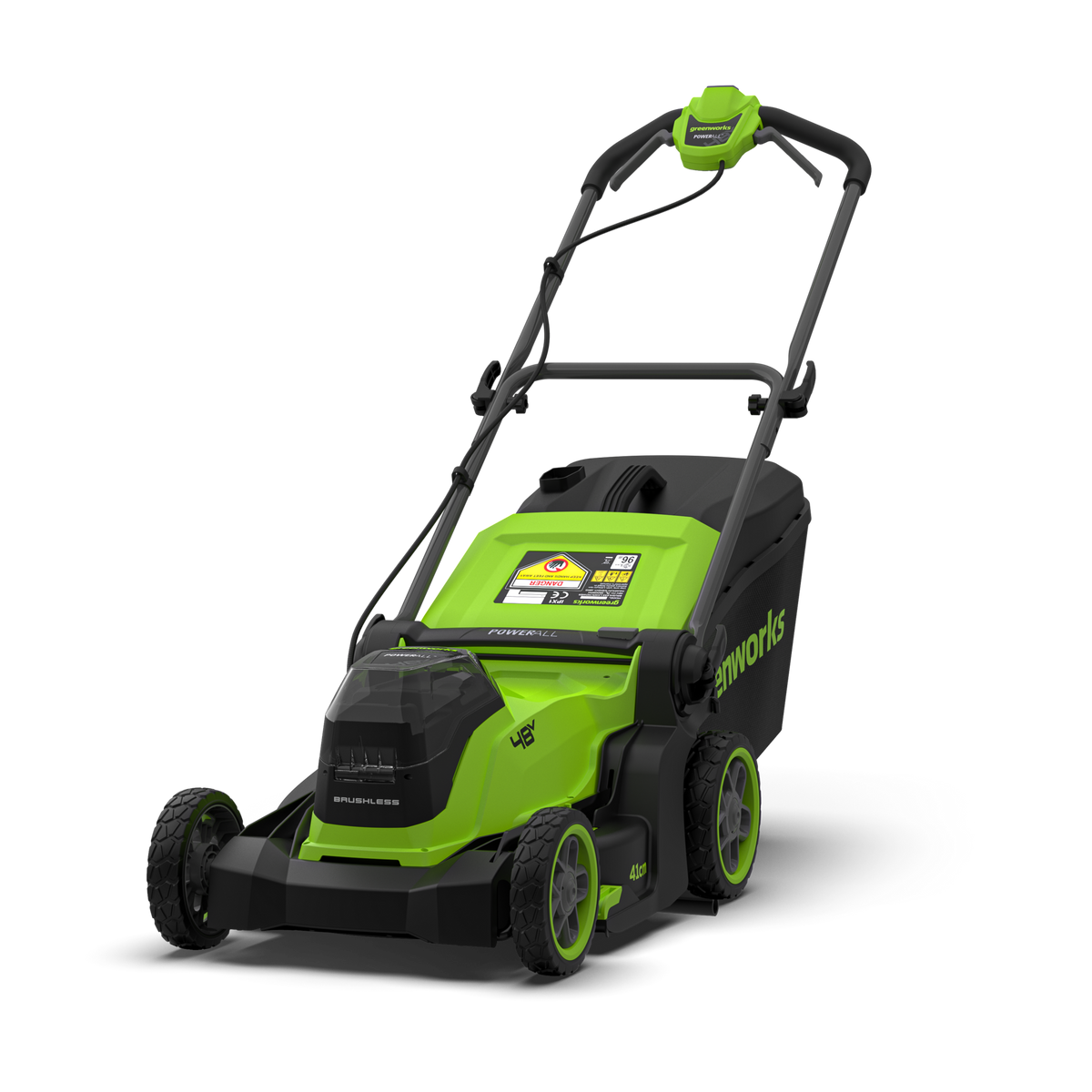 POWERALL 48V (24V x 2) kosačka na trávu 41cm - iba náradie