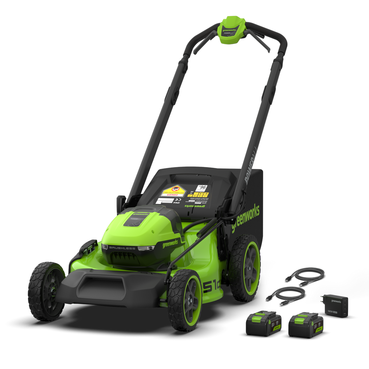 POWERALL 48V (24V x 2) kosačka na trávu 51cm SP - 2x 6Ah batéria
