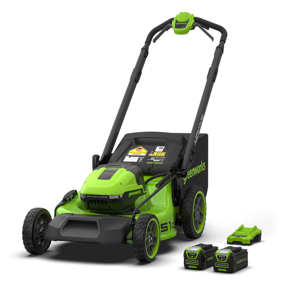 40 V kosačka na trávu 51 cm SP, 2. generácia - 2x 5 Ah batéria