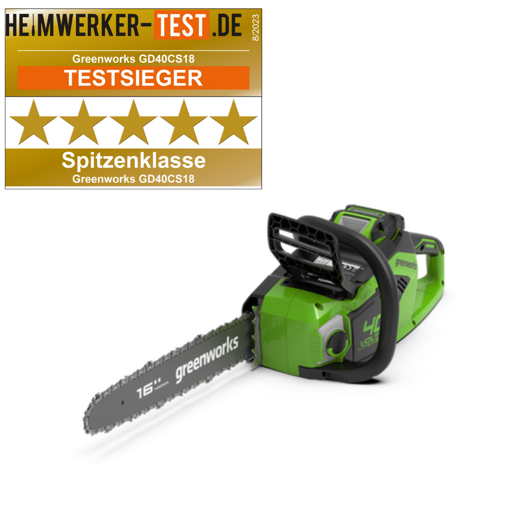 40V reťazová píla 40cm 1,8 kW - iba náradie