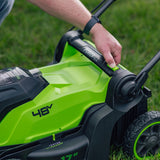 POWERALL 48V (24V x 2) kosačka na trávu 41cm - iba náradie